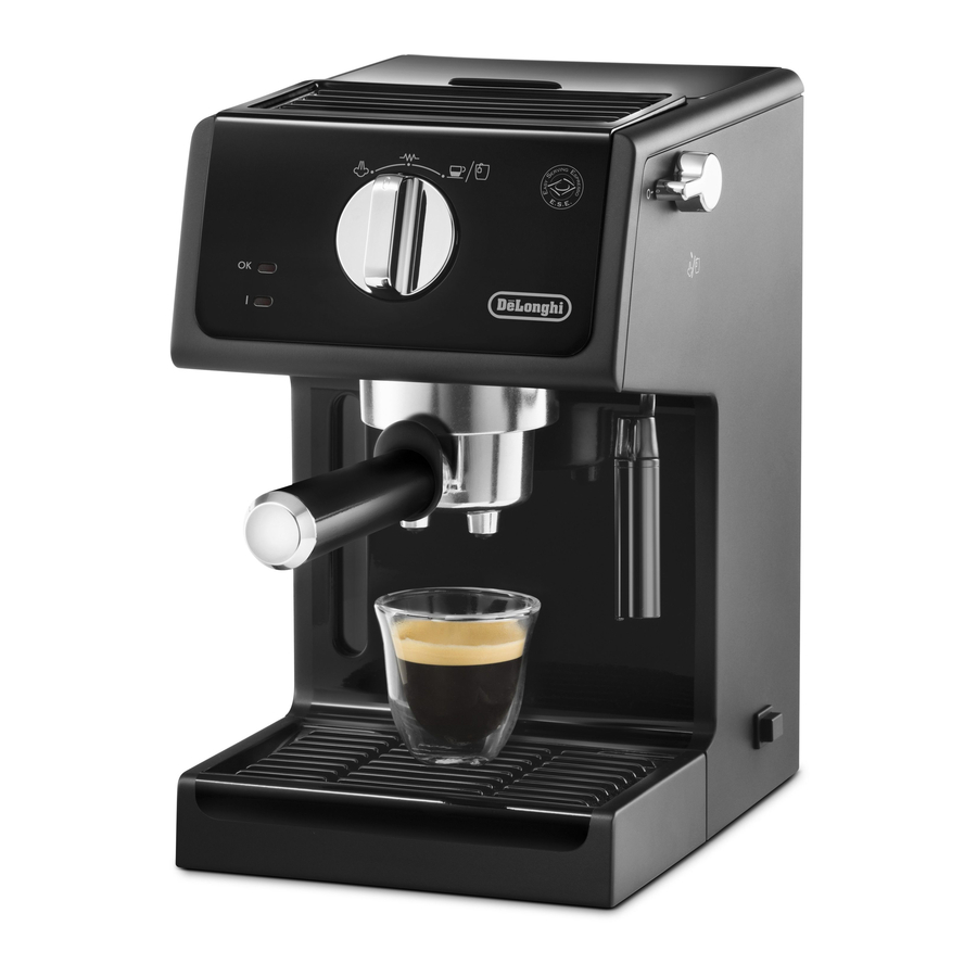 DeLonghi Ec Series, ECP35.31, ECP33.21, ECP31.21 Manual