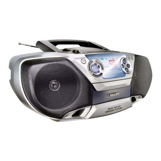 Philips AZ1310/00C Specifications