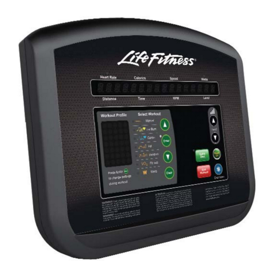 Life Fitness OSR Operation Manual