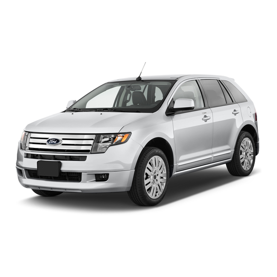 Ford 2011 Edge Owner's Manual