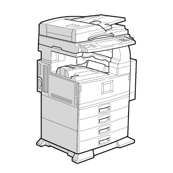 Gestetner B003 Service Manual