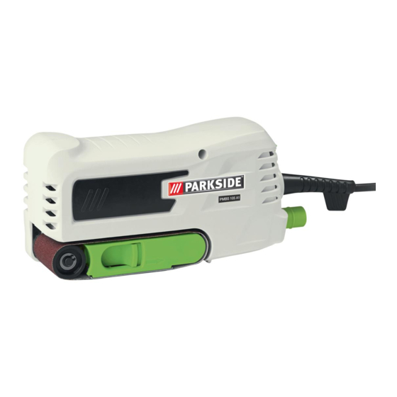 Parkside PMBS 105 A1 Operation And Safety Notes