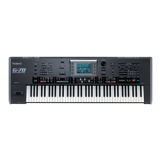 Roland G-70 Owner's Manual