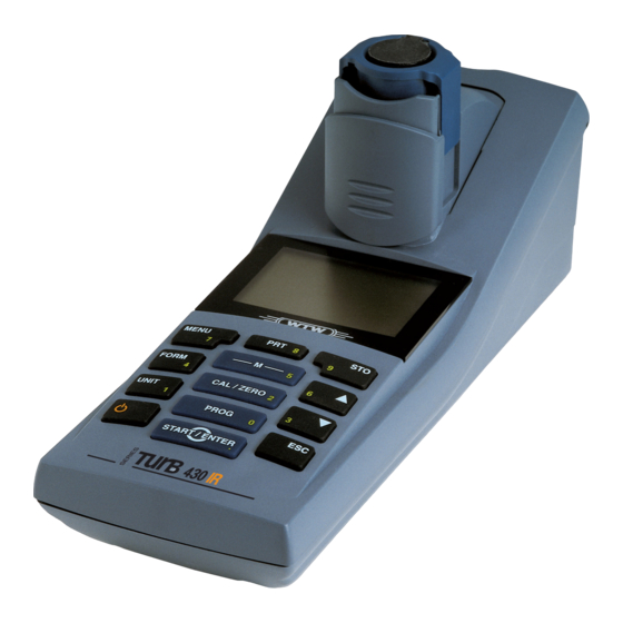 wtw Turb 430 IR/T Operating Manual