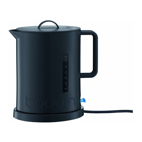 Bodum IBIS 5500 Instructions For Use Manual