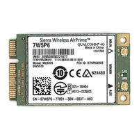 Sierra Wireless AirPrime MiniCard MC73xx/8805 Series At Command Reference
