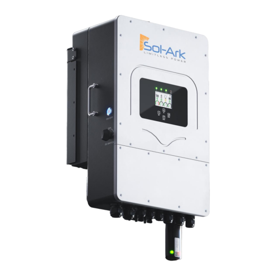 sol-ark LATAM 12K-3P-L Installation Manual & User Manual