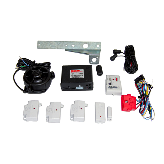 Gemini 933MH Installation And Use Manual