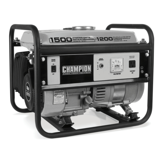 Champion 42451 Owner's Manual & Operating Instructions