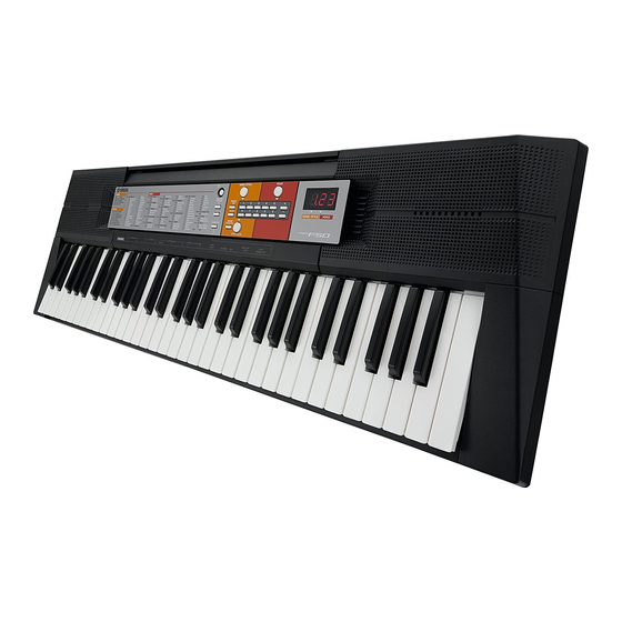 Yamaha PSR-F50 Owner's Manual