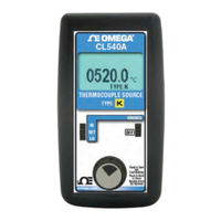 Omega CL540A User Manual