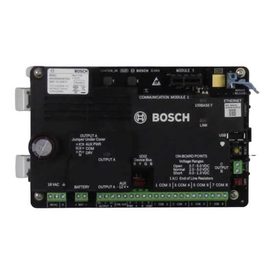 Bosch B6512 Manuals
