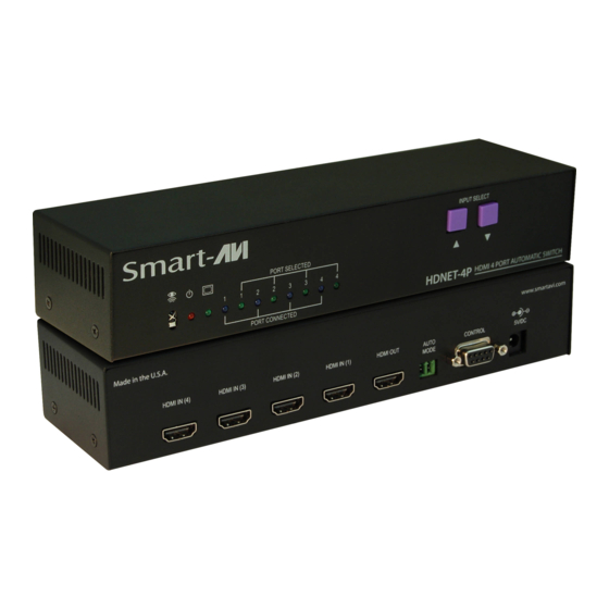 SMART-AVI HDNET-4P User Manual