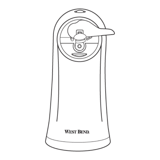 West Bend 77201 Instruction Manual
