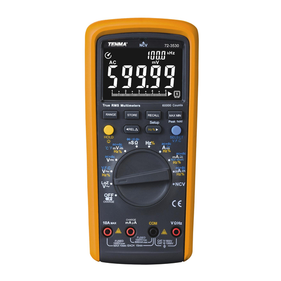 Tenma 72-3530 Manual