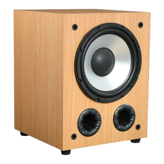 Axiom Audio EP175 Epicenter Quick Setup Manual