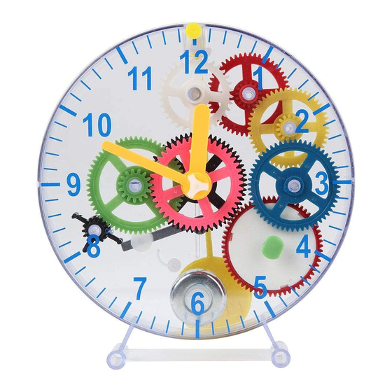 Happy Puzzle Clock Kit DIY Manuals