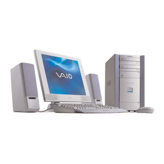 Sony PCV-RX770 Specifications
