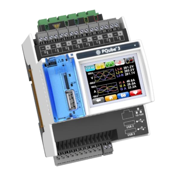 User Manuals: POWERSIDE PQube 3 Power Analyzer