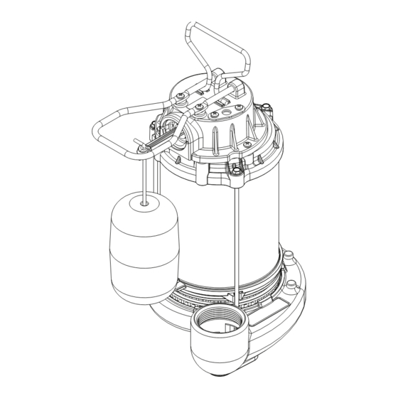 Blue Angel Pumps F50CIS Operating Instructions And Parts Manual