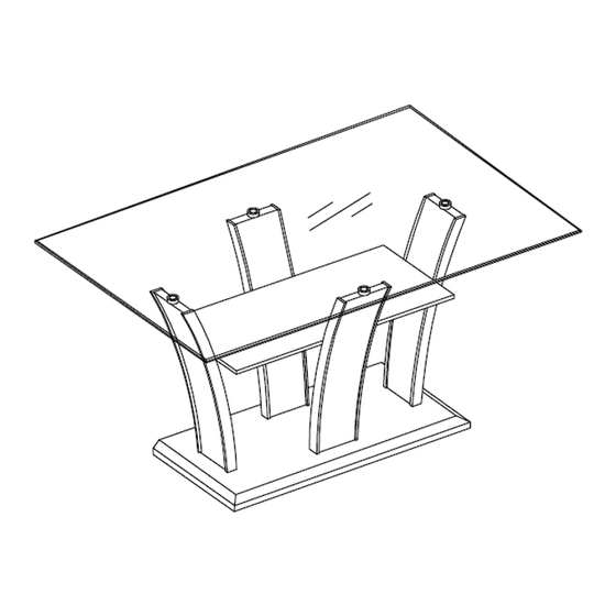 Furniture of America CM3710T Assembly Instructions Manual