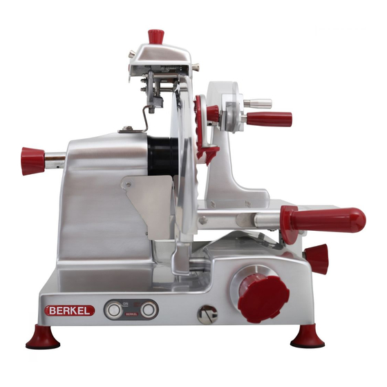 User Manuals: Berkel BES300 Electric Slicer