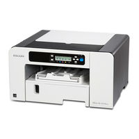 Ricoh aficio SG 2100N Field Service Manual