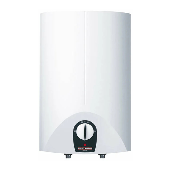 STIEBEL ELTRON eltronom SN 5 S Operating And Installation Instructions