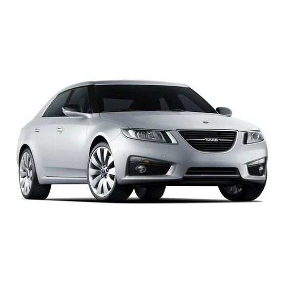 Saab 95 2010 Quick Reference Manual