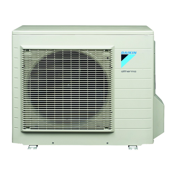 Daikin ERHQ007BBV3 Installation Manual