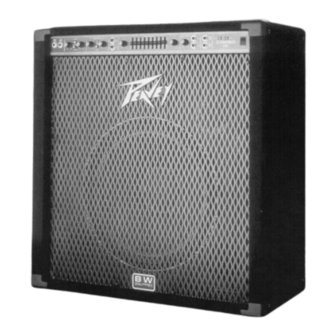 Peavey Combo 115 Operating Manual