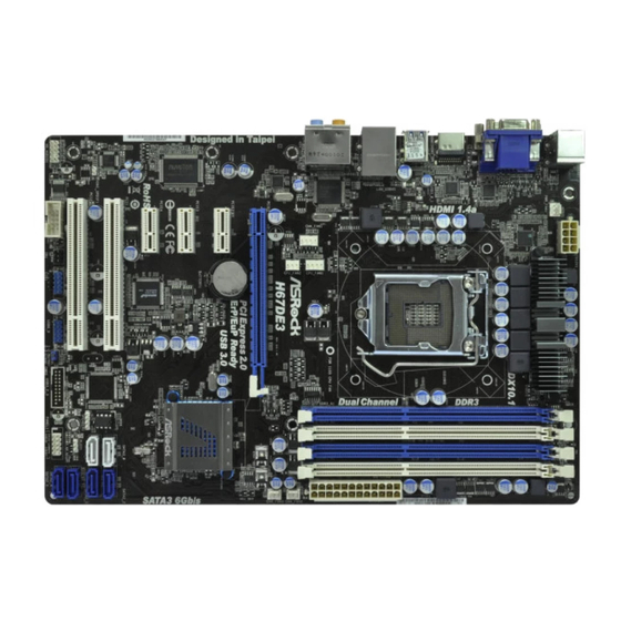 ASROCK H67DE3 User Manual