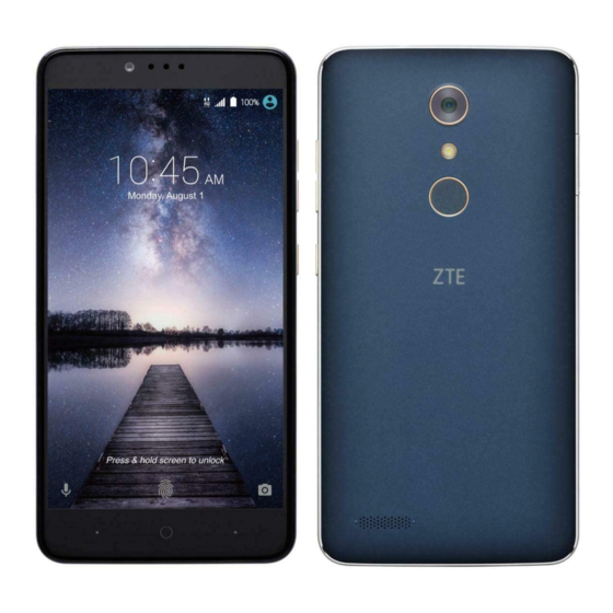 Zte Z981 User Manual And Safety Information