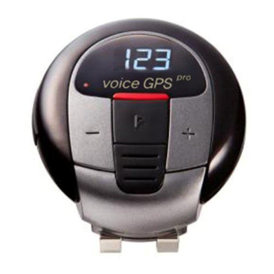 GoCaddyGo Voice GPS Pro Manuals