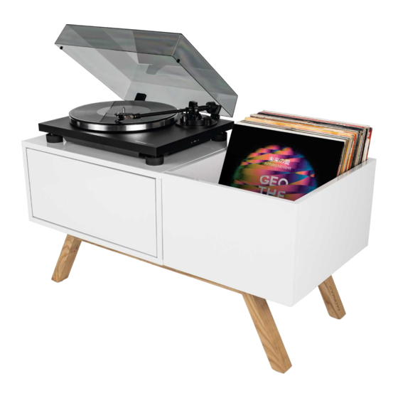 Glorious Turntable Lowboard Assembly Instructions