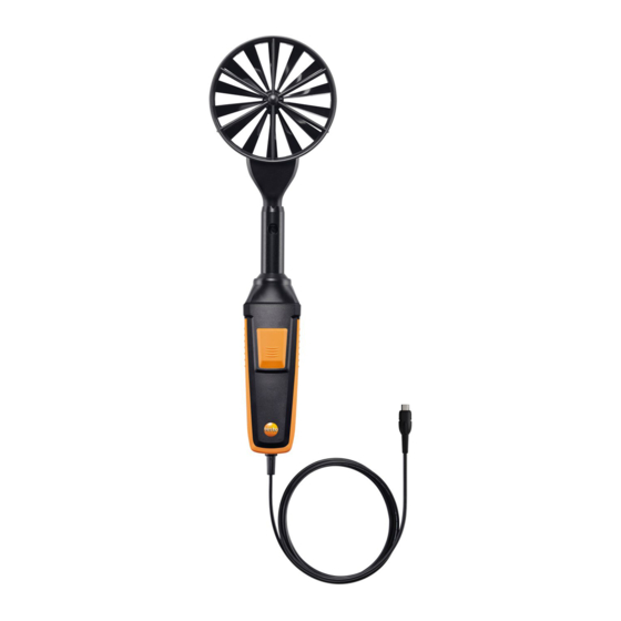 TESTO 0554 2222 Instruction Manual