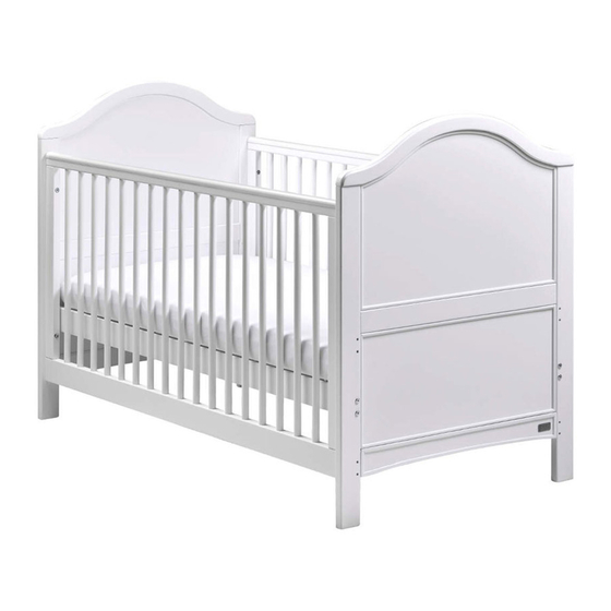 EAST COAST Toulouse Cot bed Manual
