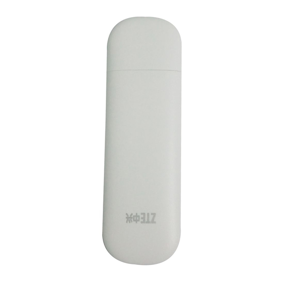 Zte MF197 Quick Manual