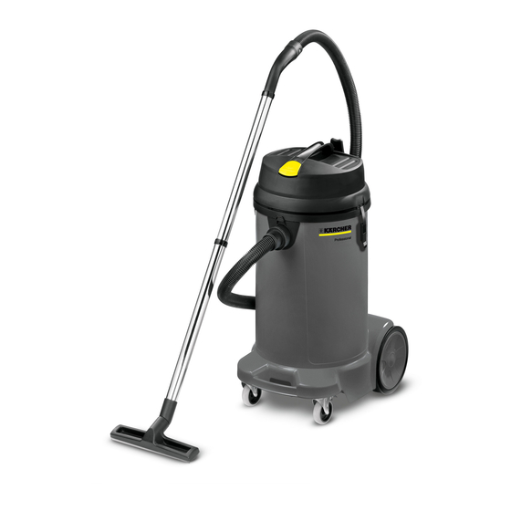 Kärcher NT 48/1 Manual