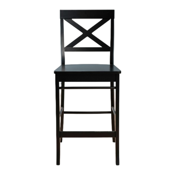 Mocka Hamptons Bar Stool Assembly Instructions