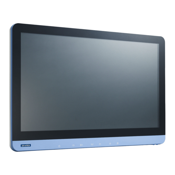 Advantech iHealthcare POC-W243L Quick Start Manual