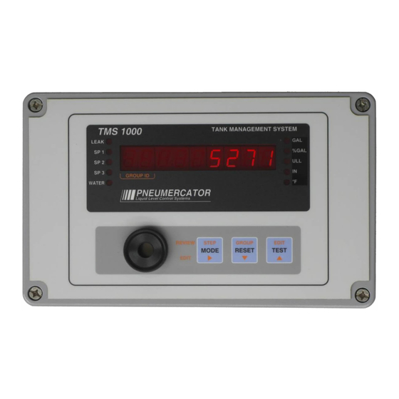 Pneumercator TMS1000N Operation & Maintenance Manual