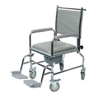 Nrs Healthcare WHEELED COMMODE Series User Instructions