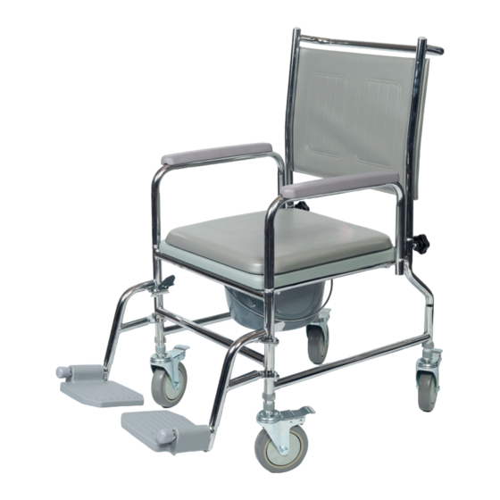 NRS Healthcare WHEELED COMMODE Series User Instructions