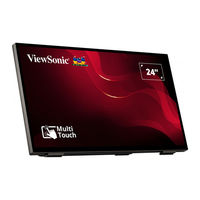 ViewSonic TD2465 User Manual