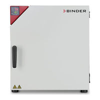 Binder ED-S 56 Operating Manual
