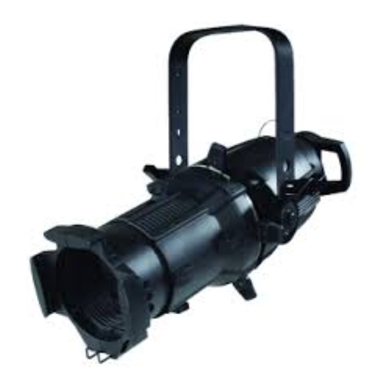 EuroLite FS-575 Profile Spot Manuals