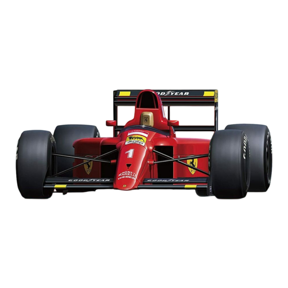 Fujimi Ferrari 641/2 Mexico Assembly Instructions Manual