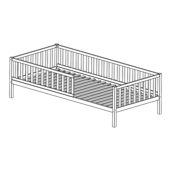 Ehrenkind KIBT-BUCHE-200x90-N Assembly Instructions Manual