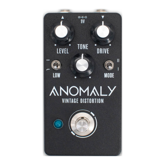 aion ANOMALY Manual